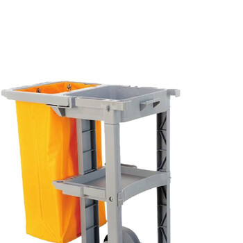 超宝（CHAOBAO）D-11 多用途清洁手推车 灰色 收集车手推车清洁工作车 清洁工作车