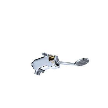 星期十 大阀体单阀 铜医院用脚踏式水龙头阀门 食品工厂洗手盆实验室脚踩水龙头阀门定制