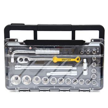 史丹利（STANLEY）STMT74173-8C-23 23件12.5MM系列公制套筒钻石盒组套
