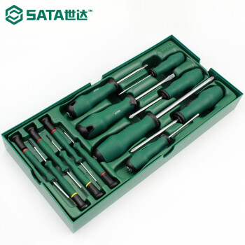 世达 SATA 工具托组套-13件螺丝批 09913 1
