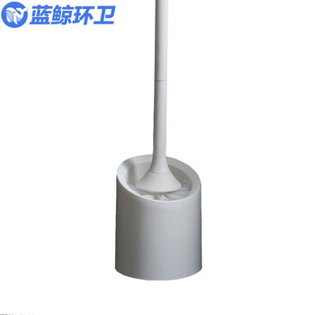 蓝鲸环卫 灰色 免打孔壁挂式马桶刷套装 LJHW-9109