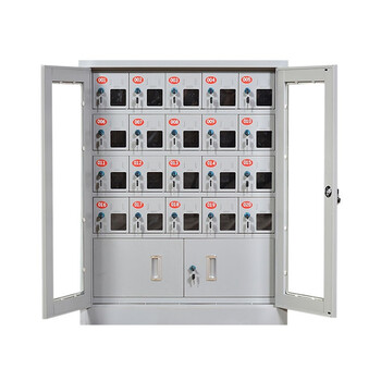 京度 钢制手机柜管理工厂学校手机存放箱收纳保管柜可定制 二十门存放柜