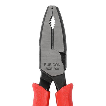罗宾汉（RUBICON）老虎钳 RCS-200 电工钳 平咀钳 200mm 8寸