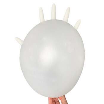 塞莫诗 乳胶橡胶手套一次性 1000只/箱 高弹性加厚耐用家庭清洁实验室工业多用途L907MW  小号S