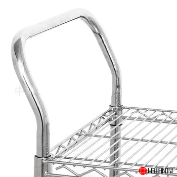 川井（WELLAND）手推车 车间转运车 物料周转车 仓库拣货车 小拖车 二层搬运车 拉货车106*45*95cm