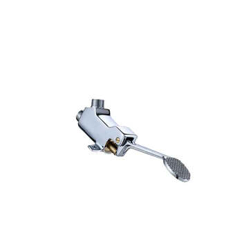 星期十 大阀体单阀 铜医院用脚踏式水龙头阀门 食品工厂洗手盆实验室脚踩水龙头阀门定制