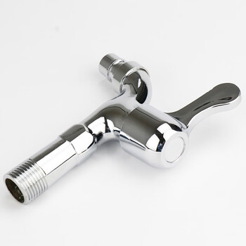 海斯迪克 HKL-7 4分锌合金水龙头 单冷快开水嘴 面盆拖把池洗车水龙头 加长尖嘴