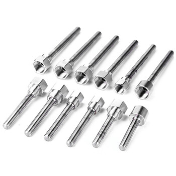 匡建仪表（CONJANT)KJ-13双金属温度计护套金属套温度计护套不锈钢护套 内四分焊接 探杆长度50mm 