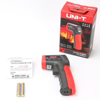 优利德（UNI-T）红外线测温仪 高精度测温枪 手持式点温仪 UT300A+