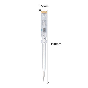 得力(deli) 8支装测电笔100-500V验电笔电工笔电工螺丝刀DL8002 定制