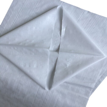 汇采 白色蛇皮编织袋 大米粮食打包袋 批发建筑袋 40×60cm 25g