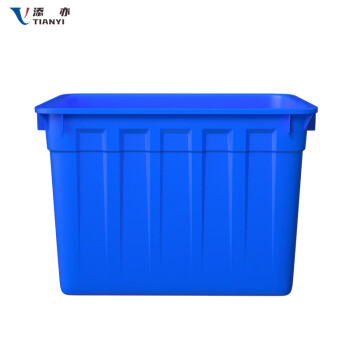 添亦 塑料储水箱大容量收纳蓄水箱 蓝色400L