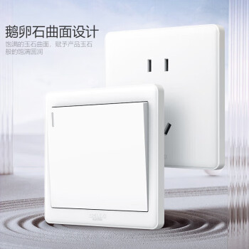 德力西（DELIXI）开关插座面板 CD815系列 10A正五孔插座 QSE86ZS