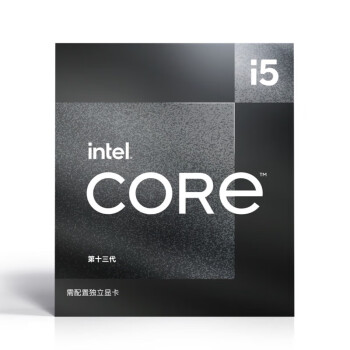 英特尔（Intel）i5-13490F  酷睿13代 处理器 10核16线程 24M三级缓存 台式机CPU 游戏办公 性价比优选