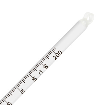 匡建仪表（CONJANT）WNG 玻璃温度计工业玻璃棒液体测温仪 高精度可检定 0-200℃（水银精准渗透工艺） 