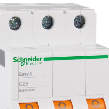 施耐德 空气开关 EA9系列小型断路器 3P C25A EA9AN3C25