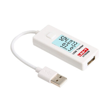 优利德（UNI-T）USB充电检测仪 充放电测试仪 充电宝手机电压电流容量测试仪 UT658B