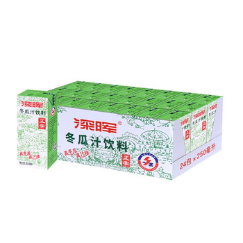深晖冬瓜汁饮料整箱装冬瓜茶老牌子夏季饮料红色