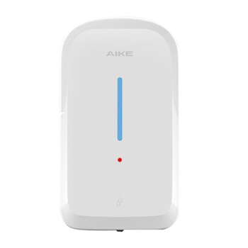 艾克（AIKE） AK1220 自动感应皂液器1000ml大容量洗手机 白色1000ml(滴液款)