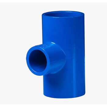 联塑 LESSO PVC-U给水配件90°异径三通 蓝色 dn32X20