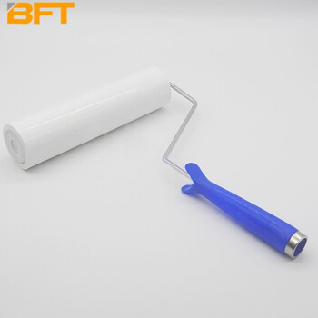 贝傅特 粘尘滚筒12寸=30cm粘尘纸卷专业生产机用PE粘尘滚筒(滚筒12寸不带手柄)