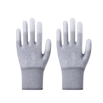 安美尚（ams）A552 碳纤维涂指手套无尘电子 1双 L码