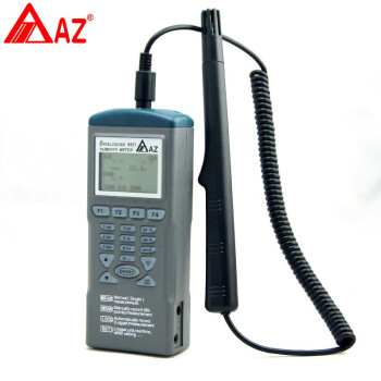 AZ 9651 手持式高精度温湿度自动记录仪器带露点温度检测USB 1年维保