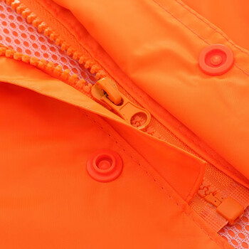 劳博士 TZ018 分体单条环卫雨衣雨裤套装 反光警示双层清洁 橘色L