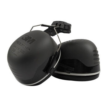 3M隔音耳罩防噪音睡眠工业降噪36db 黑色X5P3耳罩 1副