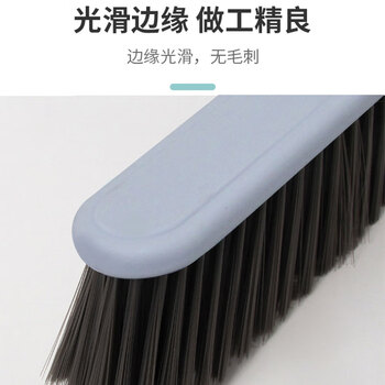 亿丽佳  舒适包胶手柄床刷清洁除尘扫床扫炕苕帚掸子软毛清洁刷（妙思居家）10件/组