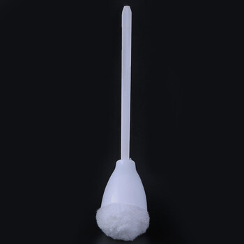 海斯迪克 HKZL-16 洗马桶刷子 挤水棉刷 卫生间坐便软毛清洁刷厕所刷 长柄去死角马桶刷