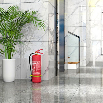 绿消 4公斤干粉灭火器 干粉灭火器4kg 消防器材新国标