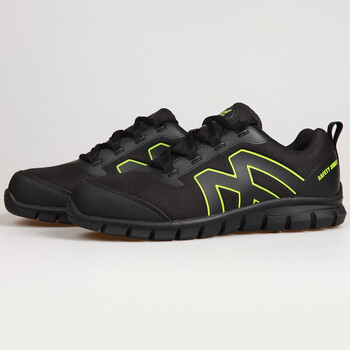 A+A QA5307 凯夫拉非金属防砸防刺穿电绝缘透气轻便橡胶底 劳保工作安全鞋 45码 定做 1双