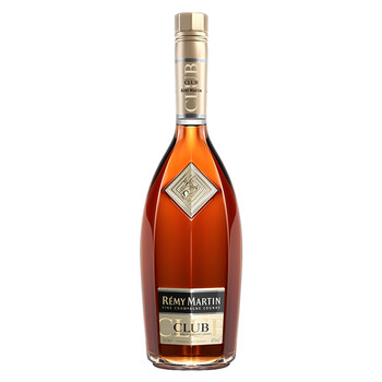 人头马（Remy Martin）洋酒 CLUB优质香槟区干邑白兰地 500ml 