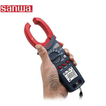 sanwa DCM600DR 交直流钳形表真有效值钳形表电流表600A分辨率0.01A 峰值保持数据锁定自动关机 1年维保