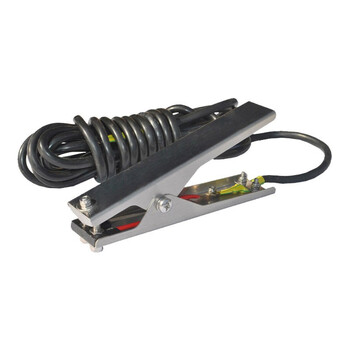 者也  防静电夹接地夹加油站报警器夹子油罐车独立式防爆静电接地钳  不锈钢夹子+10米线