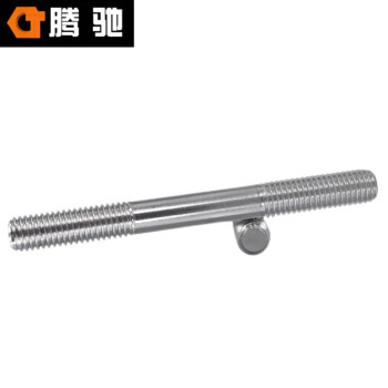 腾驰（CT）037 等长双头螺柱 GB901B 304不锈钢 加长丝杆 M12/14系列  M12*290（5支）