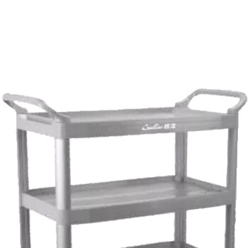 超宝（CHAOBAO）D-012 大号多用途三层手推车 三层酒水车服务车 厨房推车置物架茶水快餐酒楼送餐手推车