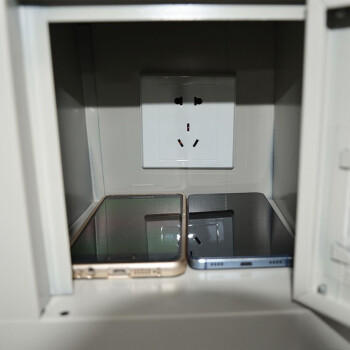 永格 60门手机充电柜 学校工厂车间对讲机电子设备管理柜可定制带锁收纳柜
