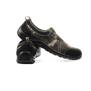 代尔塔（Deltaplus）301217 松紧安全鞋 帆布网面舒适透气 防砸防刺穿防滑耐磨 定做 42码 1双