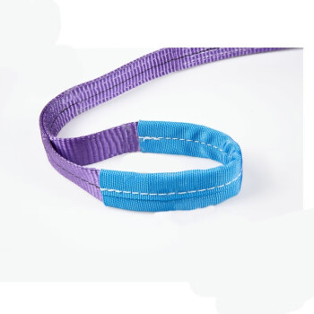 多来劲（DOLECO）0561 9602 02 扁吊带，扁平吊环吊带1T 紫色 紫色 2m