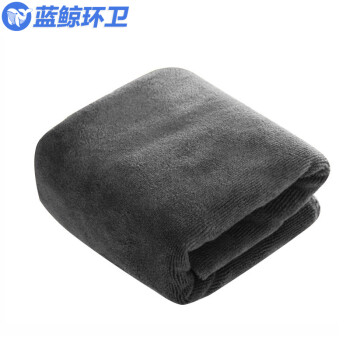 蓝鲸环卫 绿色30*60cm/条 400g加厚细纤维加厚方巾吸水清洁保洁抹布LJHW-9068