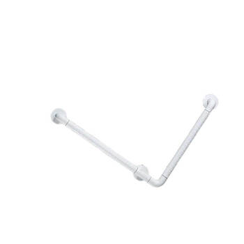 星期十 L型68X68CM白色 浴室90度防滑扶手栏杆卫生间残疾人无障碍安全扶手定制