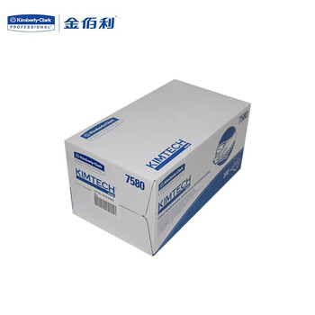 金佰利 表面处理擦拭布工厂车间实验室商用擦拭布 高效吸收低掉尘率 200张/盒 4盒/箱 75800