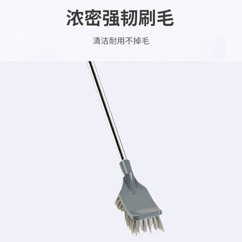 亿丽佳 方头钢杆马桶刷 酒店卫生间去污洁厕刷 颜色随机 10件/组