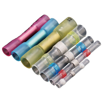 企桥 免压焊锡环热缩管接线端子 SST-2蓝色(接线范围1.5-2.5平方）50只/盒