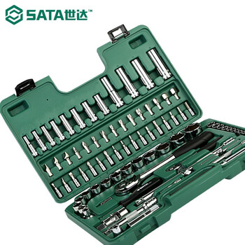 世达 SATA 86件6.3x12.5MM系列套筒组套 09013 1