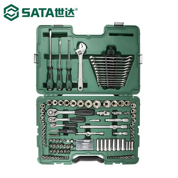 世达（SATA）09014 124件6.3x10x12.5MM系列公英制综合组套