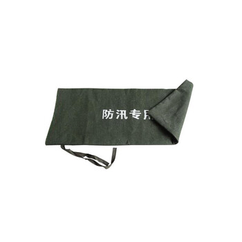 飞尔（FLYER）加厚加密防汛沙袋雨季防水沙袋工程抗洪帆布沙袋 约装35KG沙带封口系带 80cm*40cm/6条