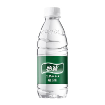 怡宝 饮用水 纯净水350ml*24瓶 整箱装